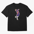 Neymar Artwork Classic T-Shirt Show Match Day Excitement for FIFA World Cup 2026 Group Stage Spirit, Made for France and Portugal, Messi, Stadium Chants, National Pride, Trophy Dreams and Unforgettable Football Memories; Ideal for Football Dads,