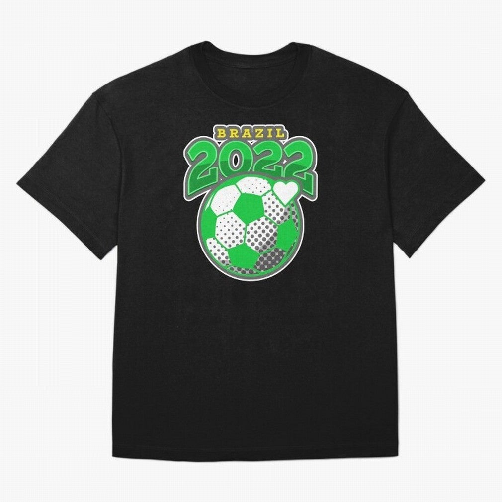 Brazil World Cup Design 2022 Classic T-Shirt Represent Football Lovers during FIFA World Cup 2026 Group Stage Capturing Messi and Cristiano Ronaldo, Portugal, Spain and Germany Energy, Game Day Rituals, Football Legends, Country Pride and the Road