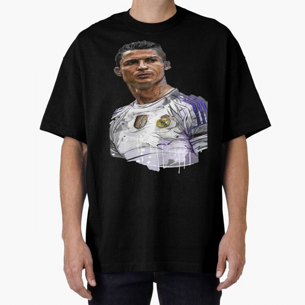 Cristiano Ronaldo Classic T-Shirt Cheer for Global Football Passion for FIFA World Cup 2026, Capturing CR7 and Messi, England and Germany, Fan Favorite Moments, National Team Passion, Big Match Drama and Soccer History; Great for Watch Parties,