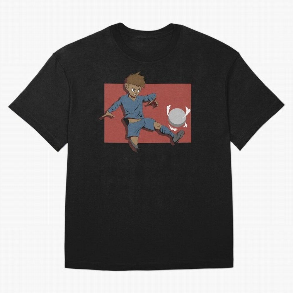 Footballer in action Oversized T-Shirt Make Every Match About FIFA World Cup 2026 USA Canada Mexico Spirit, Featuring England, Neymar, Haaland and Cristiano Ronaldo, Match Day Excitement, Supporter Culture, Golden Goals and Global Football Passion;