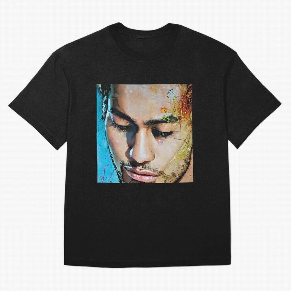 Face of Neymar Classic T-Shirt Share the Excitement of FIFA World Cup 2026 Group Stage for Fans of Haaland and Mbappe and Spain and Netherlands, Bringing Fan Favorite Moments, National Team Passion, Big Match Drama and Soccer History; Created for