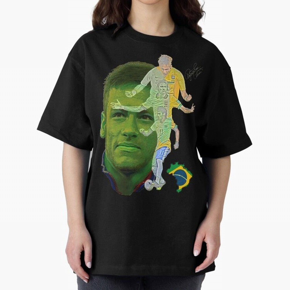 Neymar strikes again Essential T-Shirt Feel FIFA World Cup 2026 Spirit, Featuring England and Germany, Haaland, Championship Spirit, Famous Goals, Roaring Crowds and International Football Unity; Great for Supporters Who Love Legendary Players,
