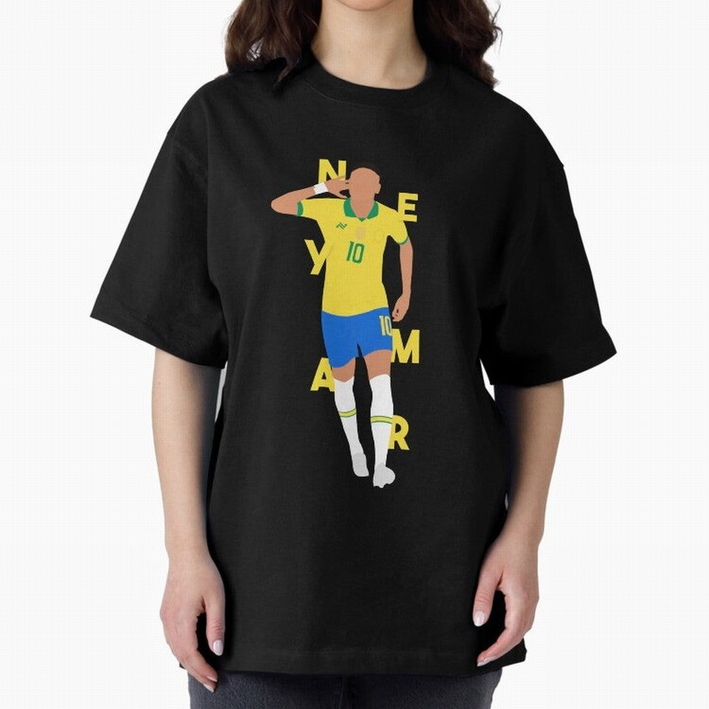 Neymar x Brazil Classic T-Shirt Represent Football Lovers during the FIFA World Cup 2026 Group Stage Journey through CR7 Highlights, England Pride, Retro Football Energy, Iconic Rivalries, Trophy Chase Drama and Stadium Atmosphere; Great for Watch