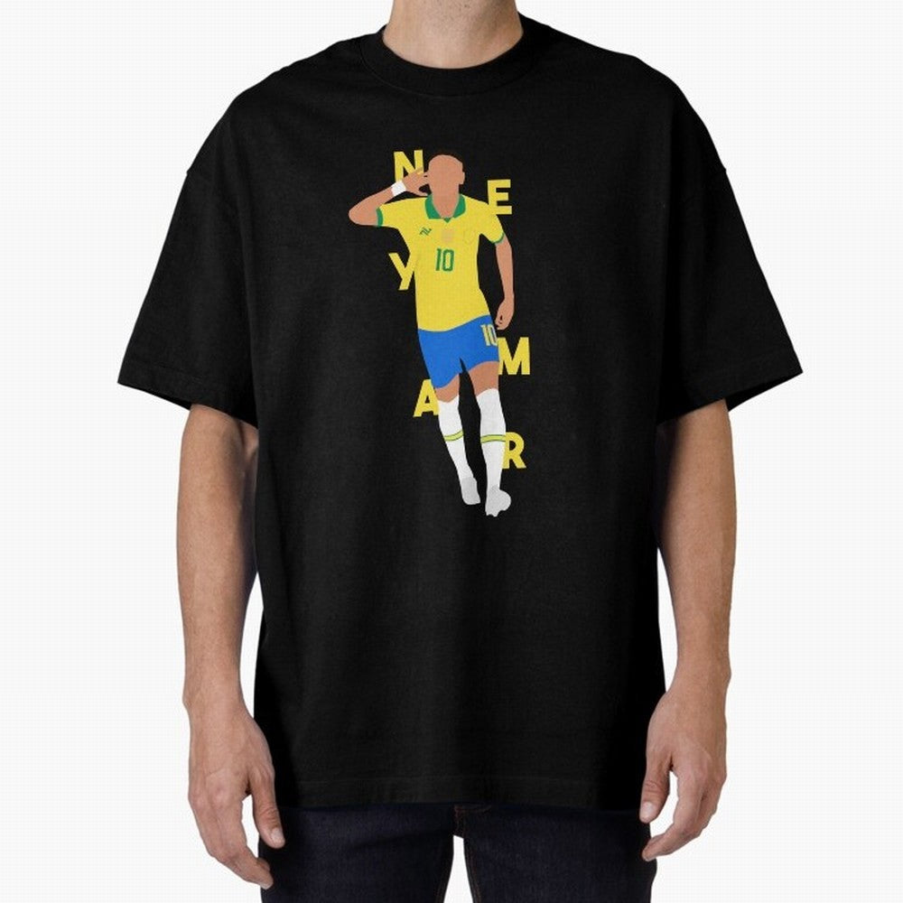 Neymar x Brazil Classic T-Shirt Represent Football Lovers during the FIFA World Cup 2026 Group Stage Journey through CR7 Highlights, England Pride, Retro Football Energy, Iconic Rivalries, Trophy Chase Drama and Stadium Atmosphere; Great for Watch