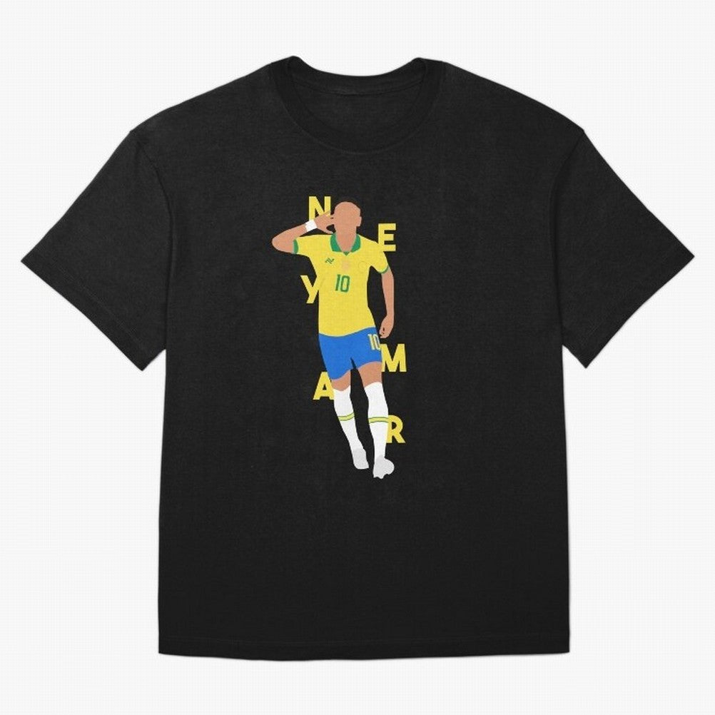 Neymar x Brazil Classic T-Shirt Represent Football Lovers during the FIFA World Cup 2026 Group Stage Journey through CR7 Highlights, England Pride, Retro Football Energy, Iconic Rivalries, Trophy Chase Drama and Stadium Atmosphere; Great for Watch