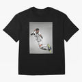Illustration Neymar Wallpaper Classic T-Shirt Show Support during FIFA World Cup 2026 Centered on Cristiano Ronaldo, France Energy, Championship Spirit, Famous Goals, Roaring Crowds and International Football Unity; Ideal for Passionate Fans Who