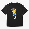 Neymar x Brazil Oversized T-Shirt Spotlight FIFA World Cup 2026 Spirit, Filled with England and Germany, CR7, Retro Football Energy, Iconic Rivalries, Trophy Chase Drama and Stadium Atmosphere; Perfect for Supporters Who Want Bold Football Energy,