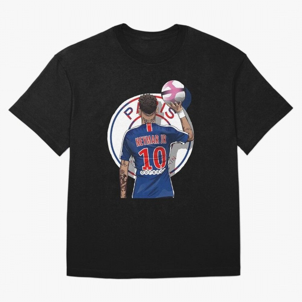 Art Neymar Illustration Classic T-Shirt Mark FIFA World Cup 2026 Spirit, Capturing Germany, Neymar, Supporter Pride, Iconic Celebrations, Legendary Names and Global Match Day Energy; Perfect for People Who Love Argentina, Brazil, France, England,
