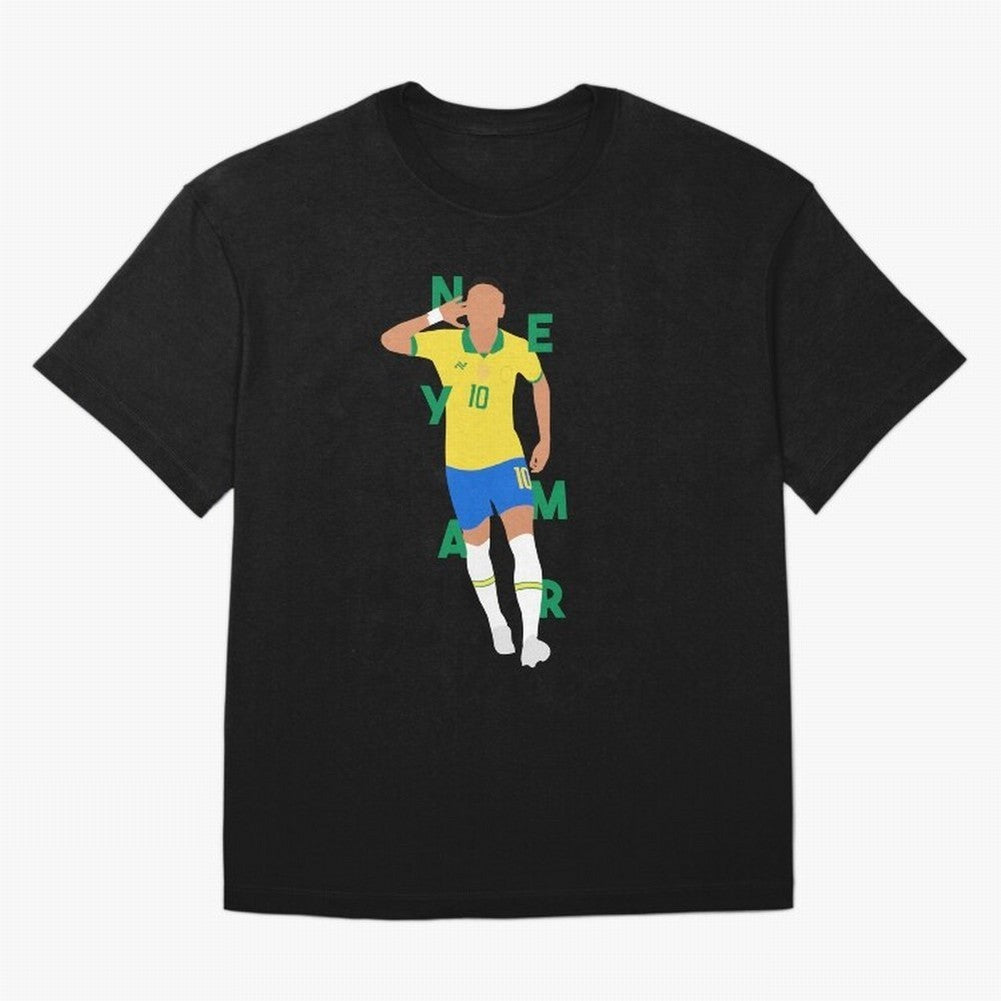 Neymar x Brazil Classic T-Shirt Create FIFA World Cup 2026 USA Canada Mexico Spirit, Connected to Argentina and Brazil, Cristiano Ronaldo, Haaland and CR7, Vintage Soccer Flavor, Modern Football Stars, National Flags and Final Night Emotion; Ideal