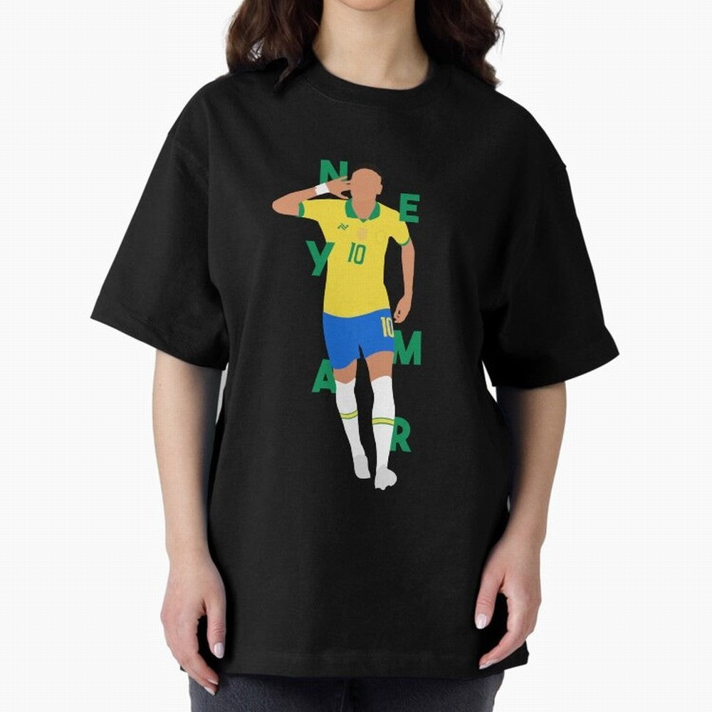 Neymar x Brazil Classic T-Shirt Create FIFA World Cup 2026 USA Canada Mexico Spirit, Connected to Argentina and Brazil, Cristiano Ronaldo, Haaland and CR7, Vintage Soccer Flavor, Modern Football Stars, National Flags and Final Night Emotion; Ideal