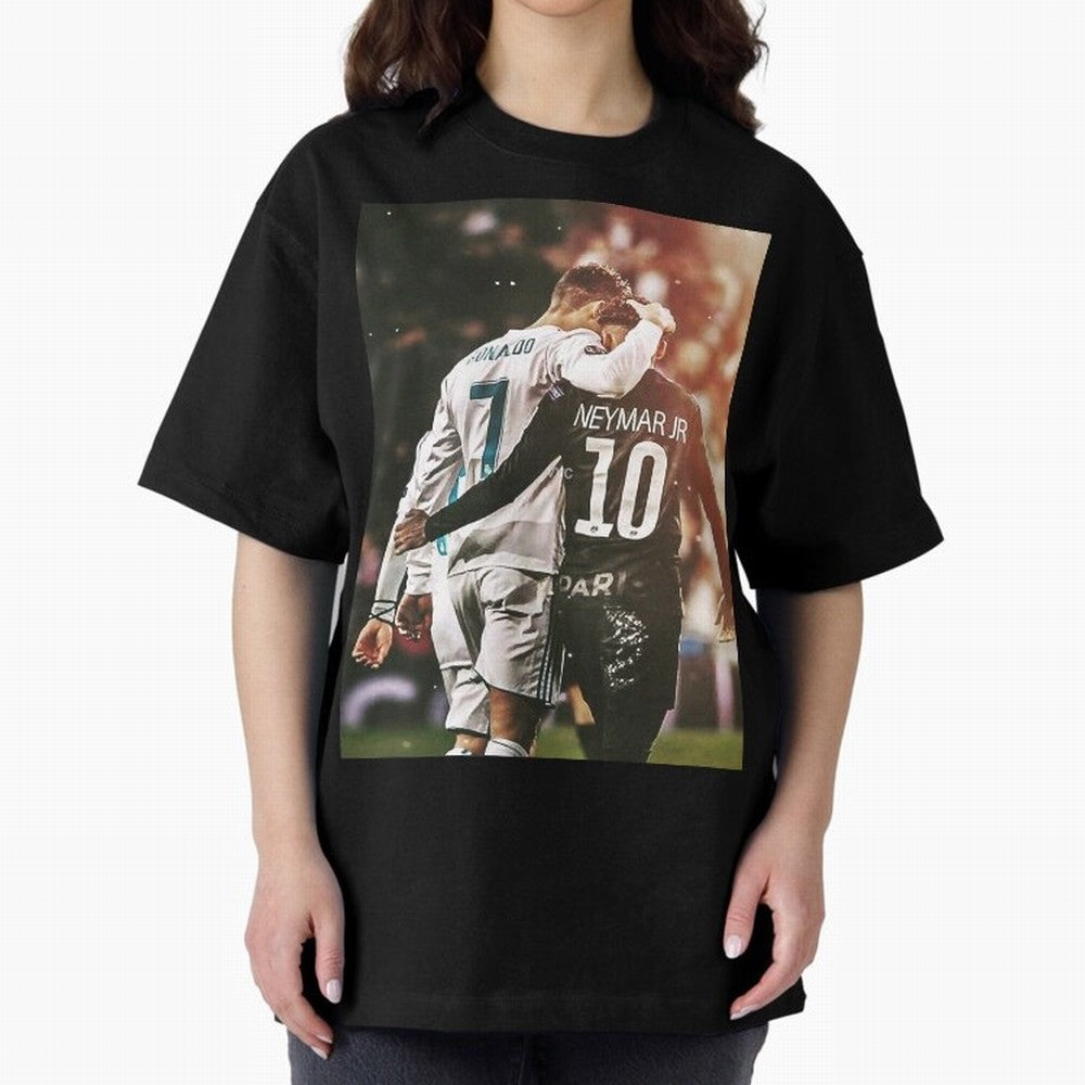 CR7 N Neymar Essential T-Shirt Make Memories around FIFA World Cup 2026 for Fans of Messi, Neymar and Mbappe and Argentina and Brazil, Bringing Football Passion, Legendary Performances, Festival Vibes and Supporter Community; Built for Supporters