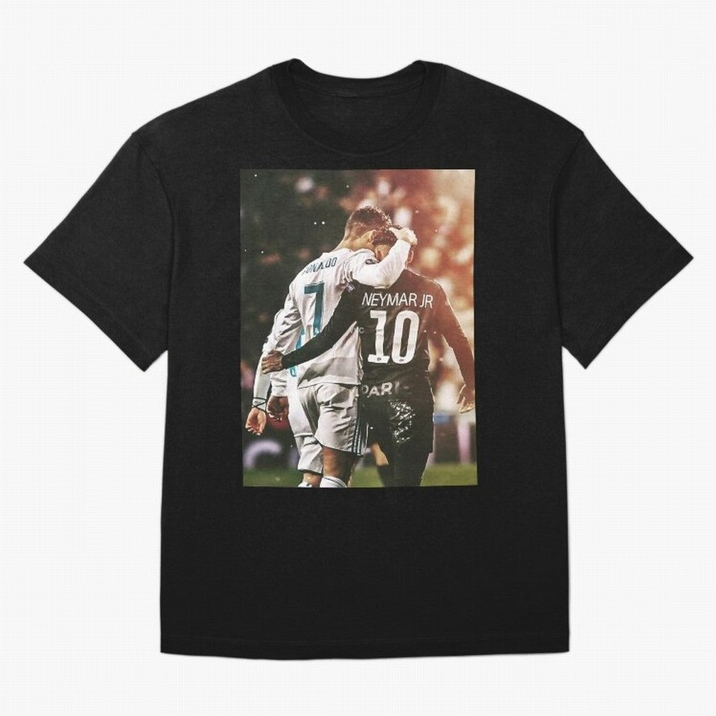 CR7 N Neymar Essential T-Shirt Make Memories around FIFA World Cup 2026 for Fans of Messi, Neymar and Mbappe and Argentina and Brazil, Bringing Football Passion, Legendary Performances, Festival Vibes and Supporter Community; Built for Supporters