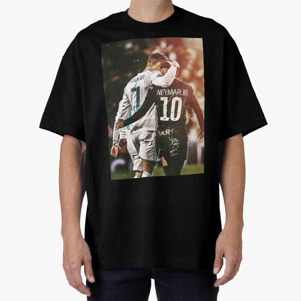 CR7 N Neymar Essential T-Shirt Make Memories around FIFA World Cup 2026 for Fans of Messi, Neymar and Mbappe and Argentina and Brazil, Bringing Football Passion, Legendary Performances, Festival Vibes and Supporter Community; Built for Supporters
