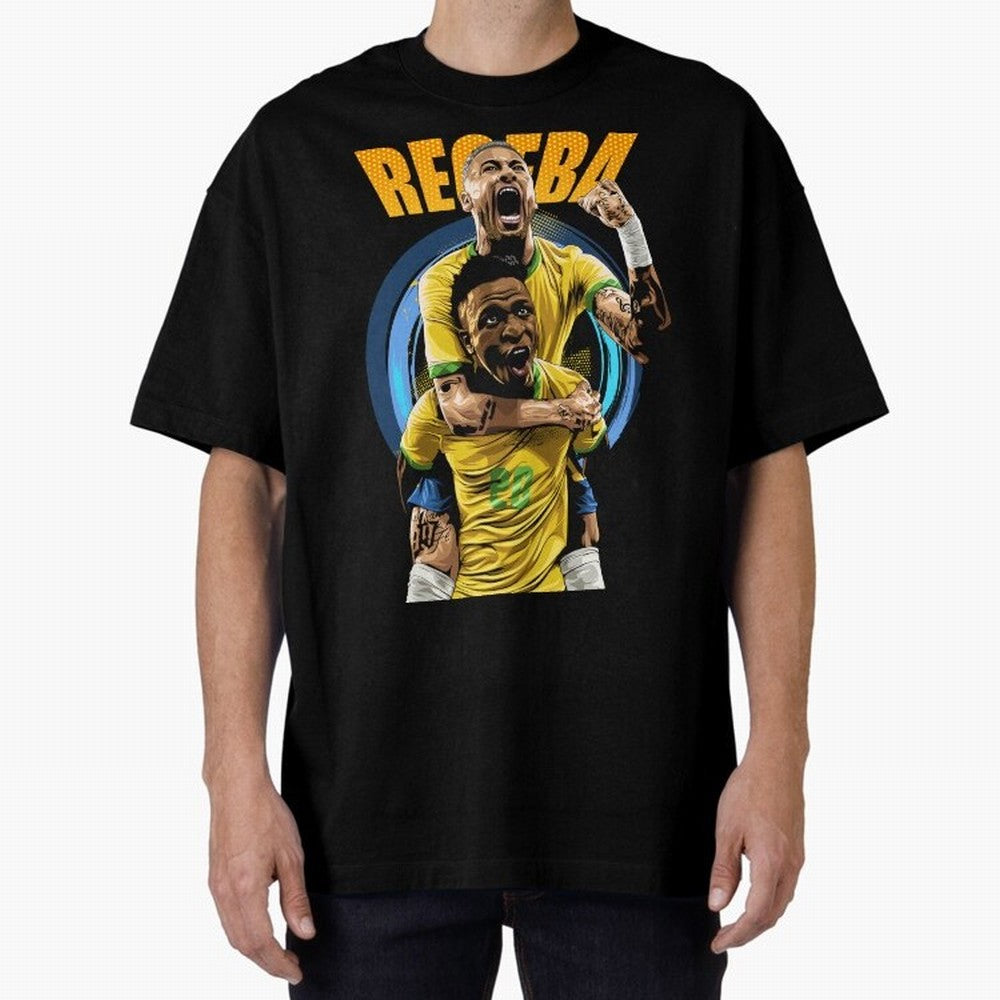 RECEBA Classic T-Shirt Follow FIFA World Cup 2026 Group Stage Featuring Cristiano Ronaldo, Haaland and CR7, Portugal, Spain and Germany Energy, Sports Nostalgia, International Competition, Famous Players and Unforgettable Victories; Made for