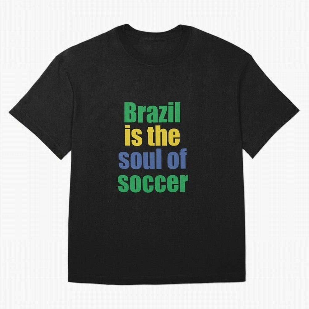 brasil Classic T-Shirt Carry the Dream of the FIFA World Cup 2026 Group Stage Journey through Cristiano Ronaldo Highlights, England and Germany Pride, Classic Soccer Heritage, Championship Pressure, Fan Loyalty and International Pride; Built for