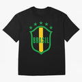 BRASIL LOGO 002 Oversized T-Shirt Bring Legendary Rivalry Energy to FIFA World Cup 2026 USA Canada Mexico Spirit, Connected to France, Haaland and Mbappe, Match Day Excitement, Supporter Culture, Golden Goals and Global Football Passion; Made for