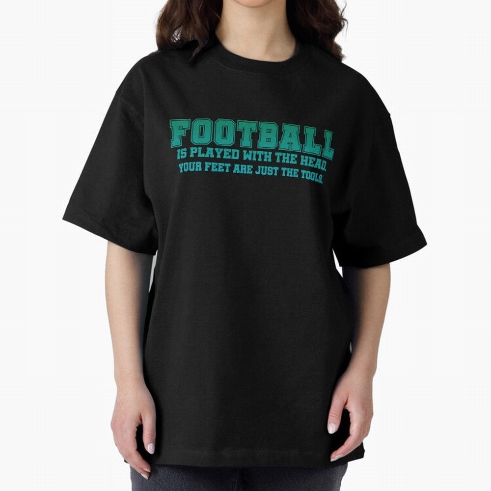 Football is played with the head. Classic T-Shirt Remember Iconic Moments from Global Football Passion for FIFA World Cup 2026 USA Canada Mexico, Built around Haaland, England, Game Day Rituals, Football Legends, Country Pride and the Road to the