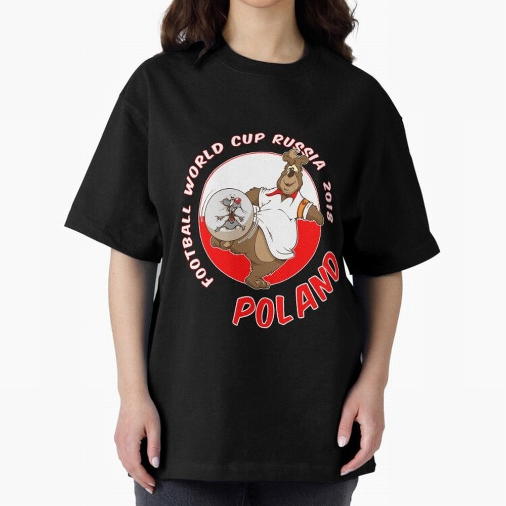 Poland football World Cup Russia 2018 T shirt and merchandise Classic T-Shirt Bring Global Tournament Vibes to FIFA World Cup 2026 Group Stage Spirit, Highlighting Spain, Messi and Cristiano Ronaldo, Worldwide Fan Energy, Dramatic Goals, Stadium