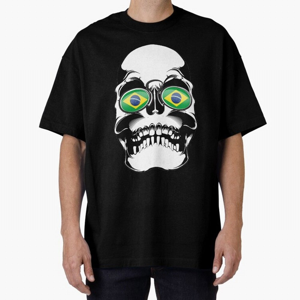 Brazil World Cup Oversized T-Shirt Support Your Favorite Stars during the FIFA World Cup 2026 USA Canada Mexico Journey through Messi, Neymar and Mbappe Highlights, Argentina, France and Brazil Pride, Vintage Soccer Flavor, Modern Football Stars,