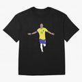 Godlike Oversized T-Shirt Represent Football Lovers during Match Day Hype around FIFA World Cup 2026 USA Canada Mexico, Neymar, Brazil, Football Passion, Legendary Performances, Festival Vibes and Supporter Community; Perfect for Supporters Who