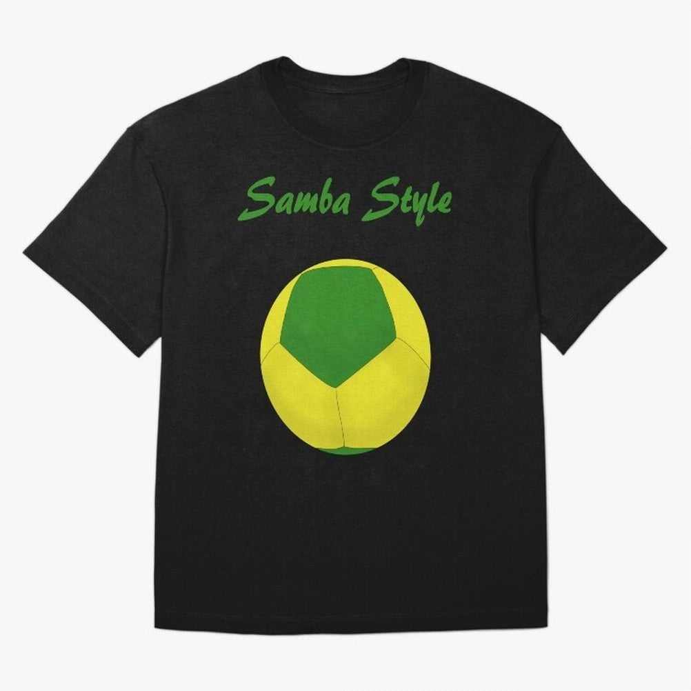 Samba Style Football Soccer Essential T-Shirt Support FIFA World Cup 2026 Celebrating CR7 and Messi, Brazil, Portugal and Argentina Energy, Worldwide Fan Energy, Dramatic Goals, Stadium Lights and Championship Celebrations; Ideal for Passionate