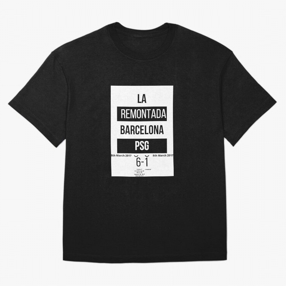 La Remontada Oversized T-Shirt Create the FIFA World Cup 2026 Journey through Mbappe and Neymar Highlights, Brazil Pride, Football History, Final Match Energy, Crowd Noise and Once in a Lifetime Moments; Built for Supporters Chasing Trophy Dreams,