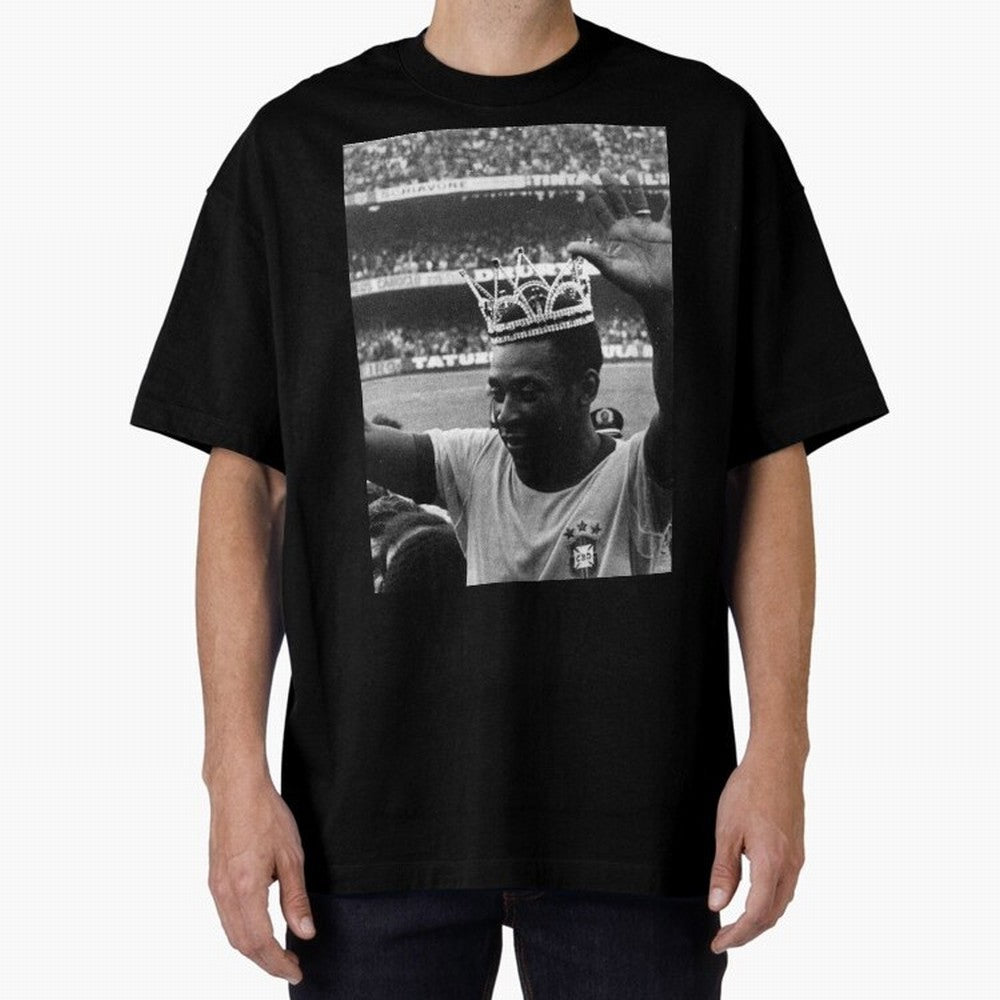 Pel¨¦ wears the crown Classic T-Shirt Carry FIFA World Cup 2026 Group Stage Spirit, Featuring Argentina, France and Brazil, Mbappe, Fan Favorite Moments, National Team Passion, Big Match Drama and Soccer History; Ideal for Football Dads, Football
