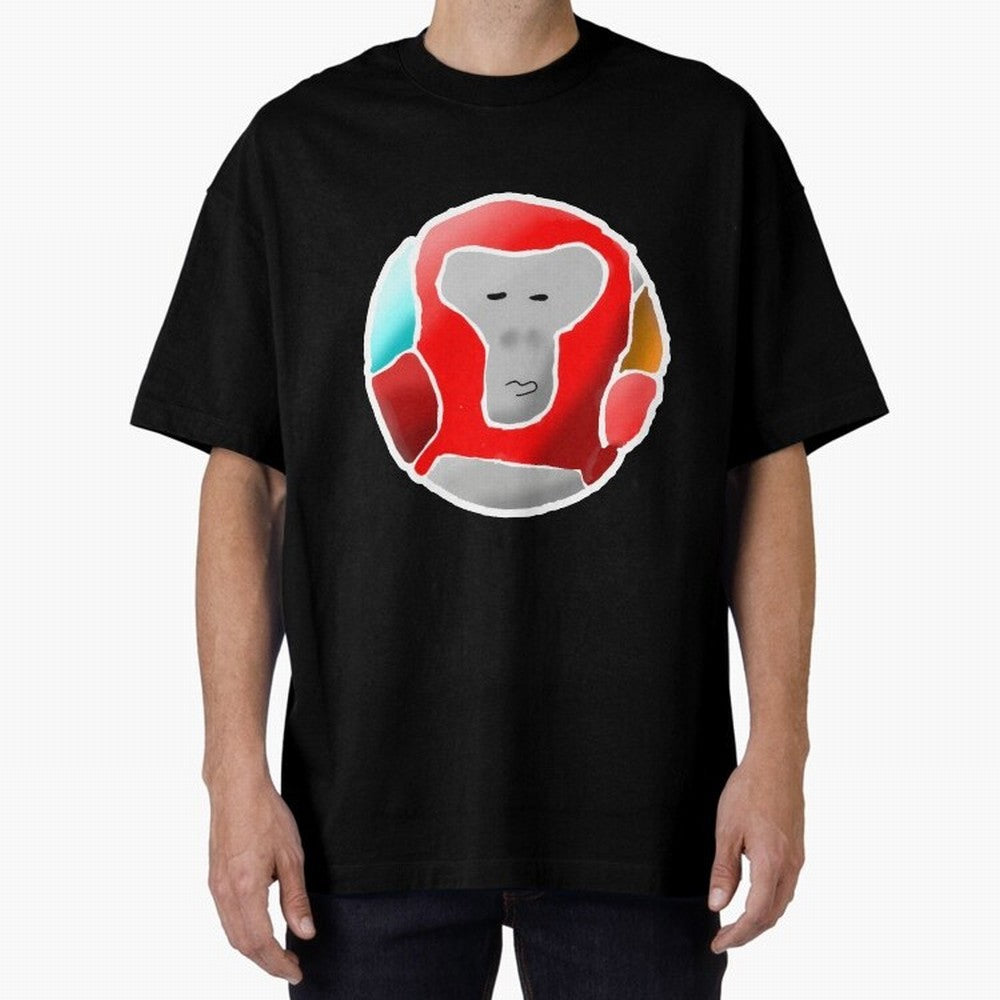 Gorilla Tag red soccer ball Gorilla Oversized T-Shirt Cheer through Every Moment of FIFA World Cup 2026 USA Canada Mexico for Fans of Neymar and Argentina, Bringing Match Day Excitement, Supporter Culture, Golden Goals and Global Football Passion;