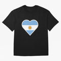 Argentina World Cup Brazil Futebol Portugal Croatia Football Soccer Sports Mondial Morocco France Fifa 2022 Argentina Netherlands Neymar Ronaldo Ziyech Bounou Oversized T-Shirt Feel the Heartbeat of FIFA World Cup 2026 USA Canada Mexico for Fans of