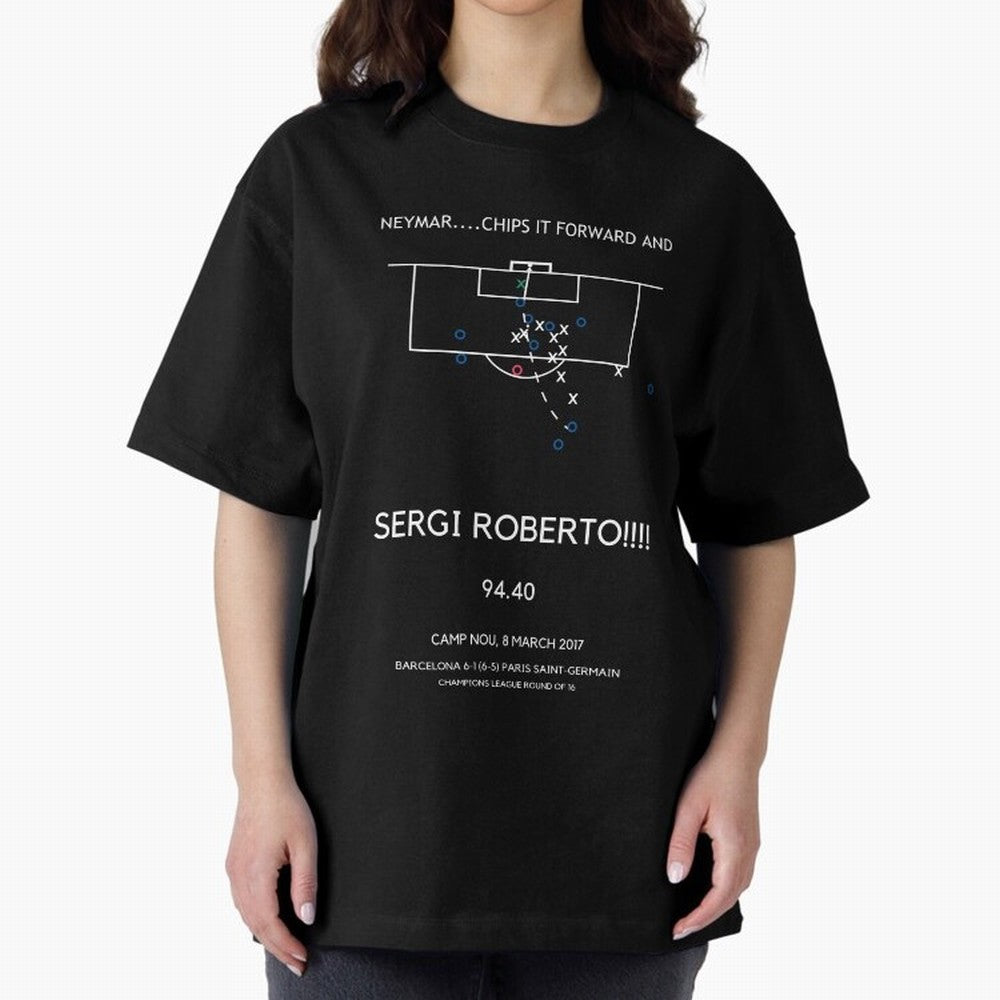 Sergi Roberto Winning Goal vs PSG (La Remontada) Classic T-Shirt Keep the Legacy of FIFA World Cup 2026 Built around Messi and Cristiano Ronaldo, Portugal, Spain and Germany Energy, Goal Celebration Energy, Supporter Heritage, Football Icons and