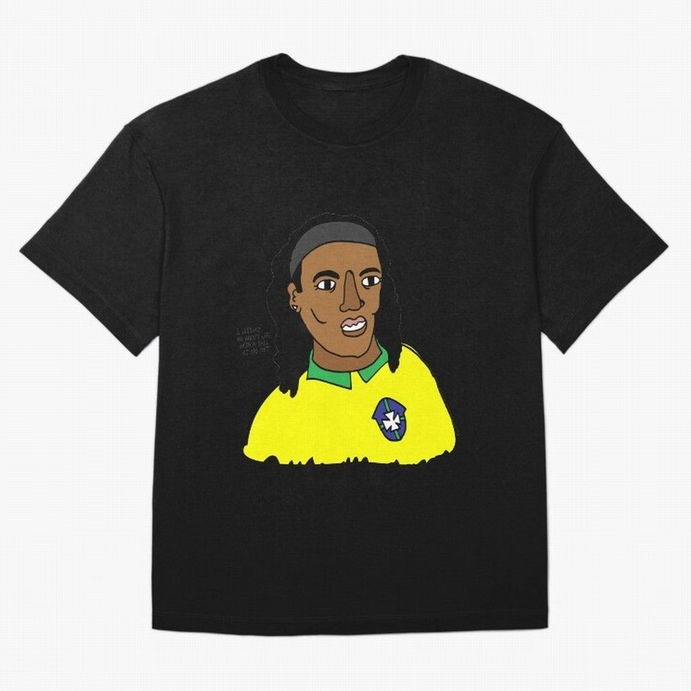 Ronaldinho Brazil Football Ball Life Classic T-Shirt Capture FIFA World Cup 2026 with Messi and Cristiano Ronaldo, Portugal, Spain and Germany Energy, Football History, Final Match Energy, Crowd Noise and Once in a Lifetime Moments; Great for