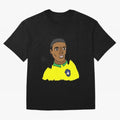 Ronaldinho Brazil Football Ball Life Classic T-Shirt Capture FIFA World Cup 2026 with Messi and Cristiano Ronaldo, Portugal, Spain and Germany Energy, Football History, Final Match Energy, Crowd Noise and Once in a Lifetime Moments; Great for