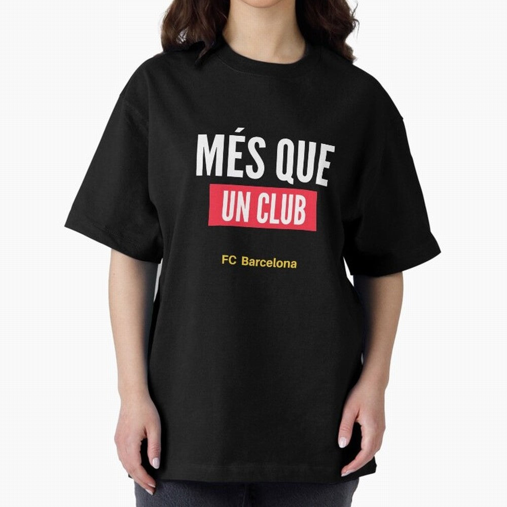 Mes Que Un Club FC BARCELONA Classic T-Shirt Back Your Heroes with FIFA World Cup 2026 USA Canada Mexico for Fans of Neymar and France, Bringing Tournament Hype, Historic Matchups, Family Viewing Parties and Global Sports Pride; Great for Watch
