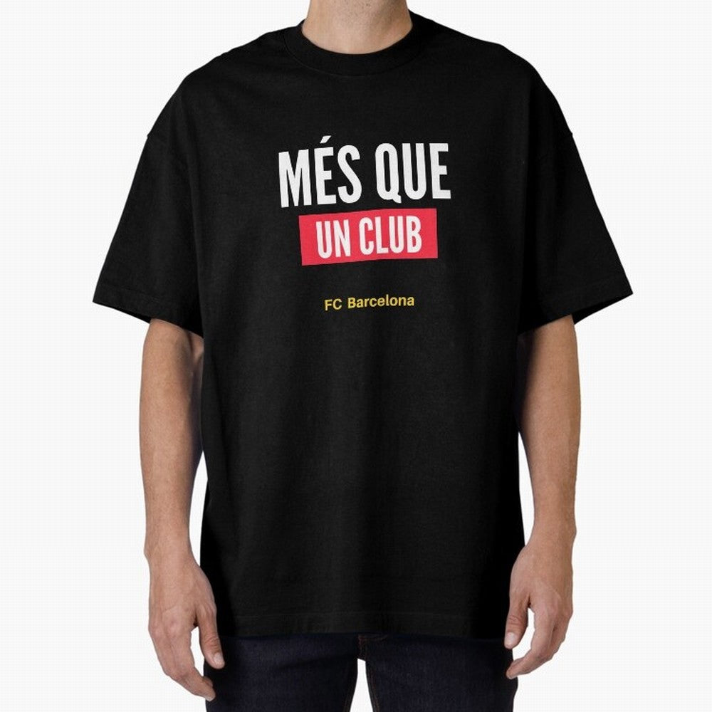 Mes Que Un Club FC BARCELONA Classic T-Shirt Back Your Heroes with FIFA World Cup 2026 USA Canada Mexico for Fans of Neymar and France, Bringing Tournament Hype, Historic Matchups, Family Viewing Parties and Global Sports Pride; Great for Watch