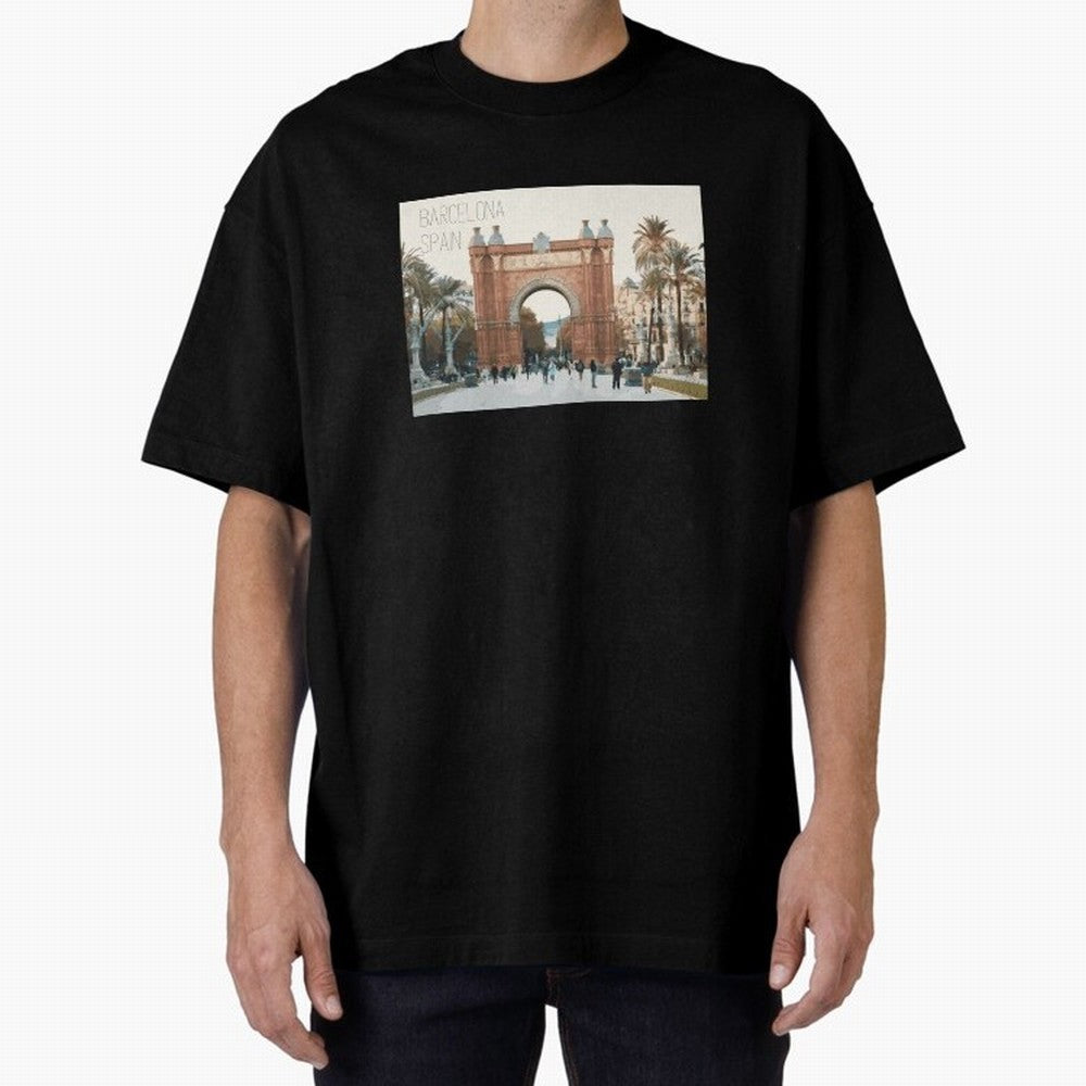 Barcelona Print Classic T-Shirt Represent the Passion of FIFA World Cup 2026 USA Canada Mexico Centered on Cristiano Ronaldo, Netherlands Energy, Retro Football Energy, Iconic Rivalries, Trophy Chase Drama and Stadium Atmosphere; Perfect for People