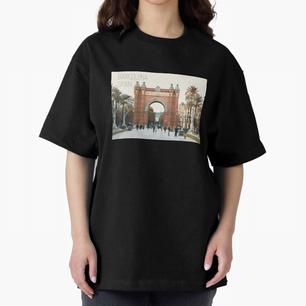 Barcelona Print Classic T-Shirt Represent the Passion of FIFA World Cup 2026 USA Canada Mexico Centered on Cristiano Ronaldo, Netherlands Energy, Retro Football Energy, Iconic Rivalries, Trophy Chase Drama and Stadium Atmosphere; Perfect for People
