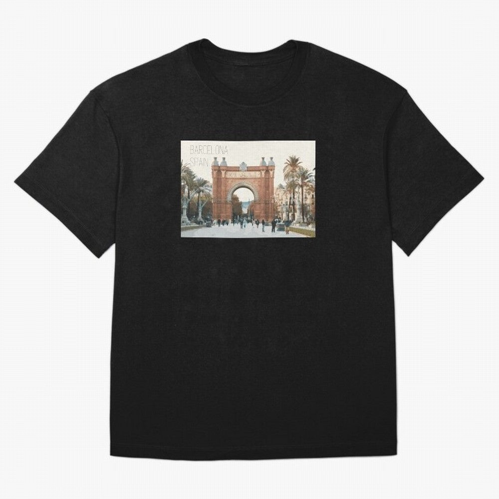 Barcelona Print Classic T-Shirt Represent the Passion of FIFA World Cup 2026 USA Canada Mexico Centered on Cristiano Ronaldo, Netherlands Energy, Retro Football Energy, Iconic Rivalries, Trophy Chase Drama and Stadium Atmosphere; Perfect for People