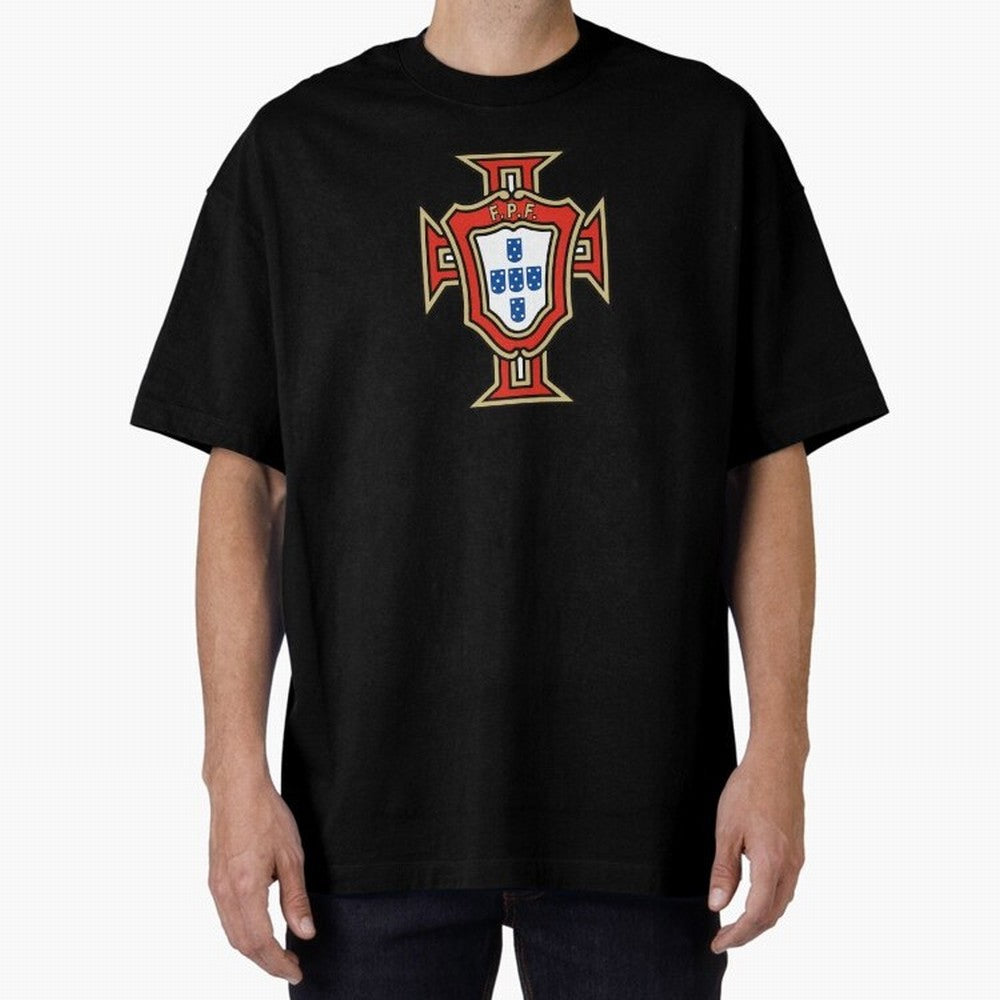 Portugal Logo Classic T-Shirt Support Iconic Players in Match Day Hype around FIFA World Cup 2026 Group Stage, Mbappe, Argentina, Classic Soccer Heritage, Championship Pressure, Fan Loyalty and International Pride; Perfect for Supporters Who Want