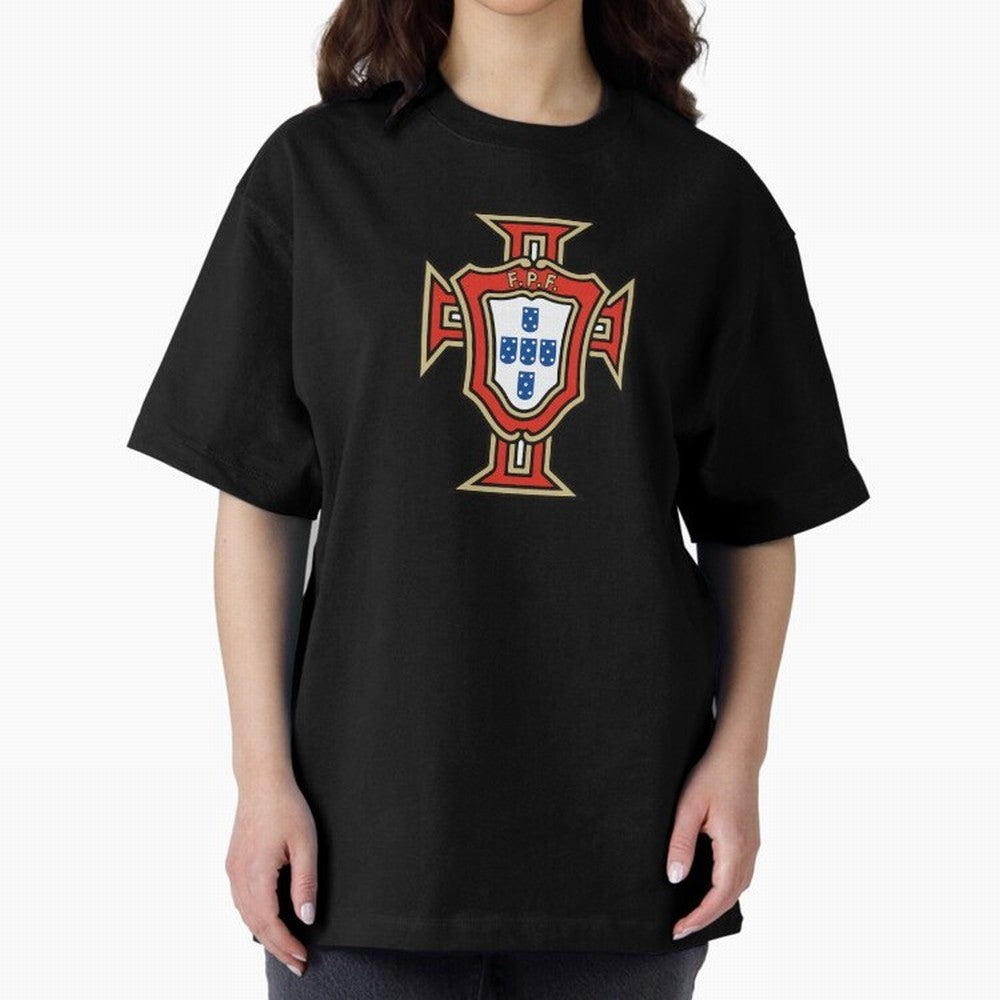 Portugal Logo Classic T-Shirt Support Iconic Players in Match Day Hype around FIFA World Cup 2026 Group Stage, Mbappe, Argentina, Classic Soccer Heritage, Championship Pressure, Fan Loyalty and International Pride; Perfect for Supporters Who Want