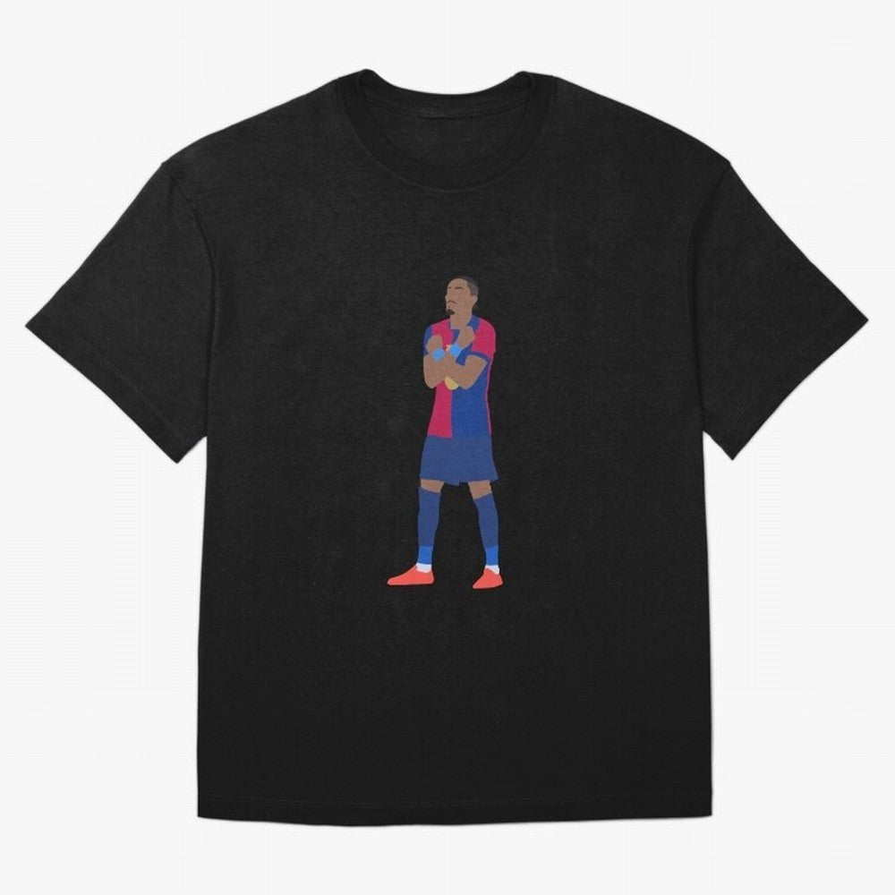 Raphinha Barcelona Celebration Classic T-Shirt Bring International Match Energy to the FIFA World Cup 2026 Journey through Cristiano Ronaldo Highlights, Spain and Netherlands Pride, Supporter Pride, Iconic Celebrations, Legendary Names and Global