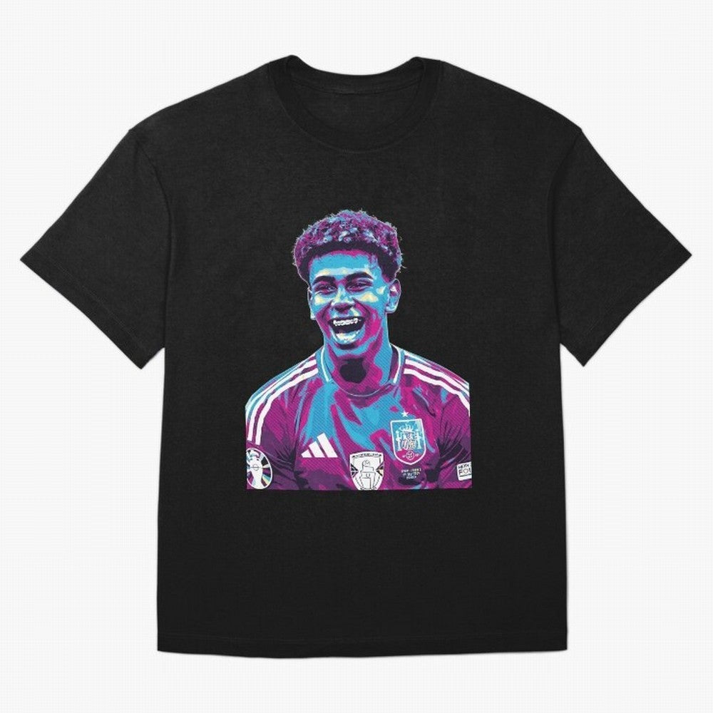 lamine yamal laugh Classic T-Shirt Show Your Stadium Side during FIFA World Cup 2026 for Fans of Haaland and Argentina and Brazil, Bringing Worldwide Fan Energy, Dramatic Goals, Stadium Lights and Championship Celebrations; Ideal for Passionate
