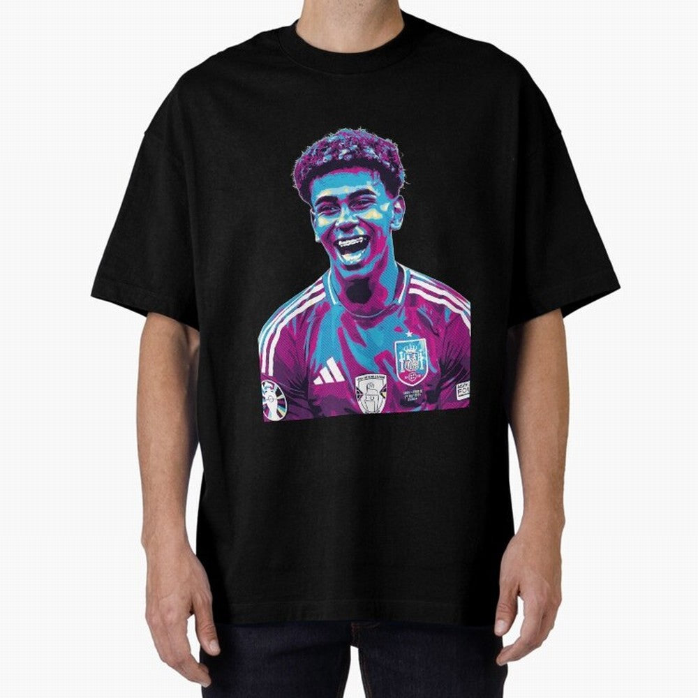 lamine yamal laugh Classic T-Shirt Show Your Stadium Side during FIFA World Cup 2026 for Fans of Haaland and Argentina and Brazil, Bringing Worldwide Fan Energy, Dramatic Goals, Stadium Lights and Championship Celebrations; Ideal for Passionate