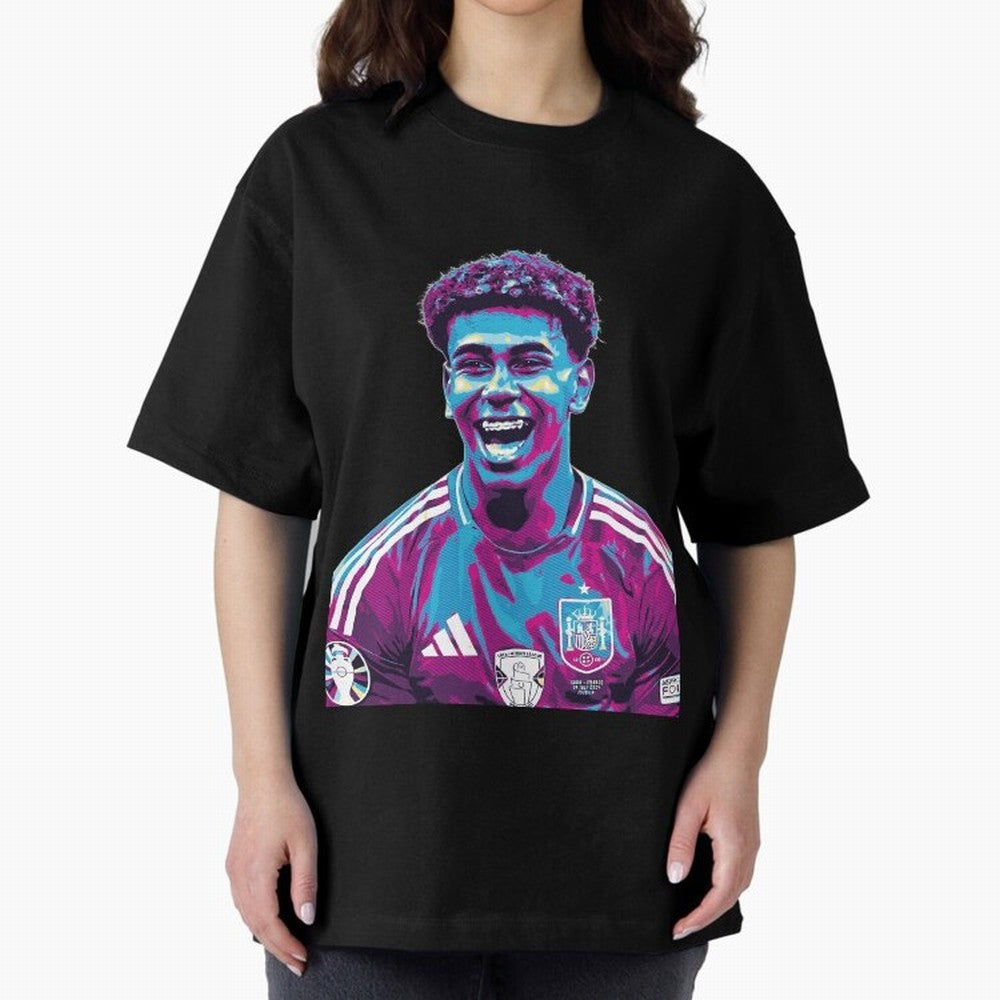 lamine yamal laugh Classic T-Shirt Show Your Stadium Side during FIFA World Cup 2026 for Fans of Haaland and Argentina and Brazil, Bringing Worldwide Fan Energy, Dramatic Goals, Stadium Lights and Championship Celebrations; Ideal for Passionate