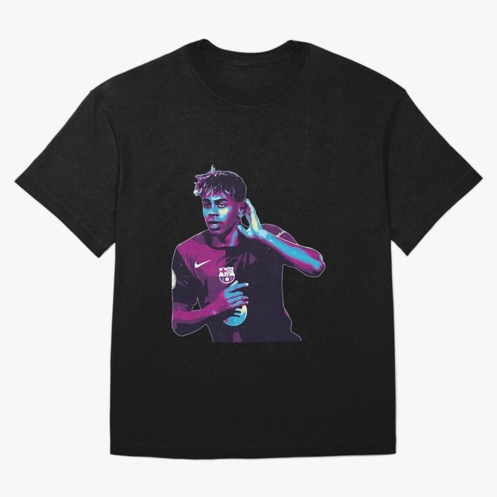 Lamine Yamal goal celebration Oversized T-Shirt Make Memories around Match Day Hype around FIFA World Cup 2026 USA Canada Mexico, Neymar, Haaland and Cristiano Ronaldo, Spain and Netherlands, Football Passion, Legendary Performances, Festival Vibes