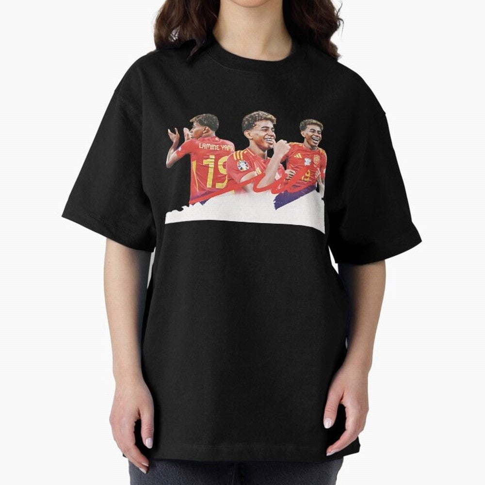 Lamine Yamal Classic T-Shirt Celebrate Football Dreams Across Global Football Passion for FIFA World Cup 2026, Capturing Mbappe and Neymar, England, Vintage Soccer Flavor, Modern Football Stars, National Flags and Final Night Emotion; Made for