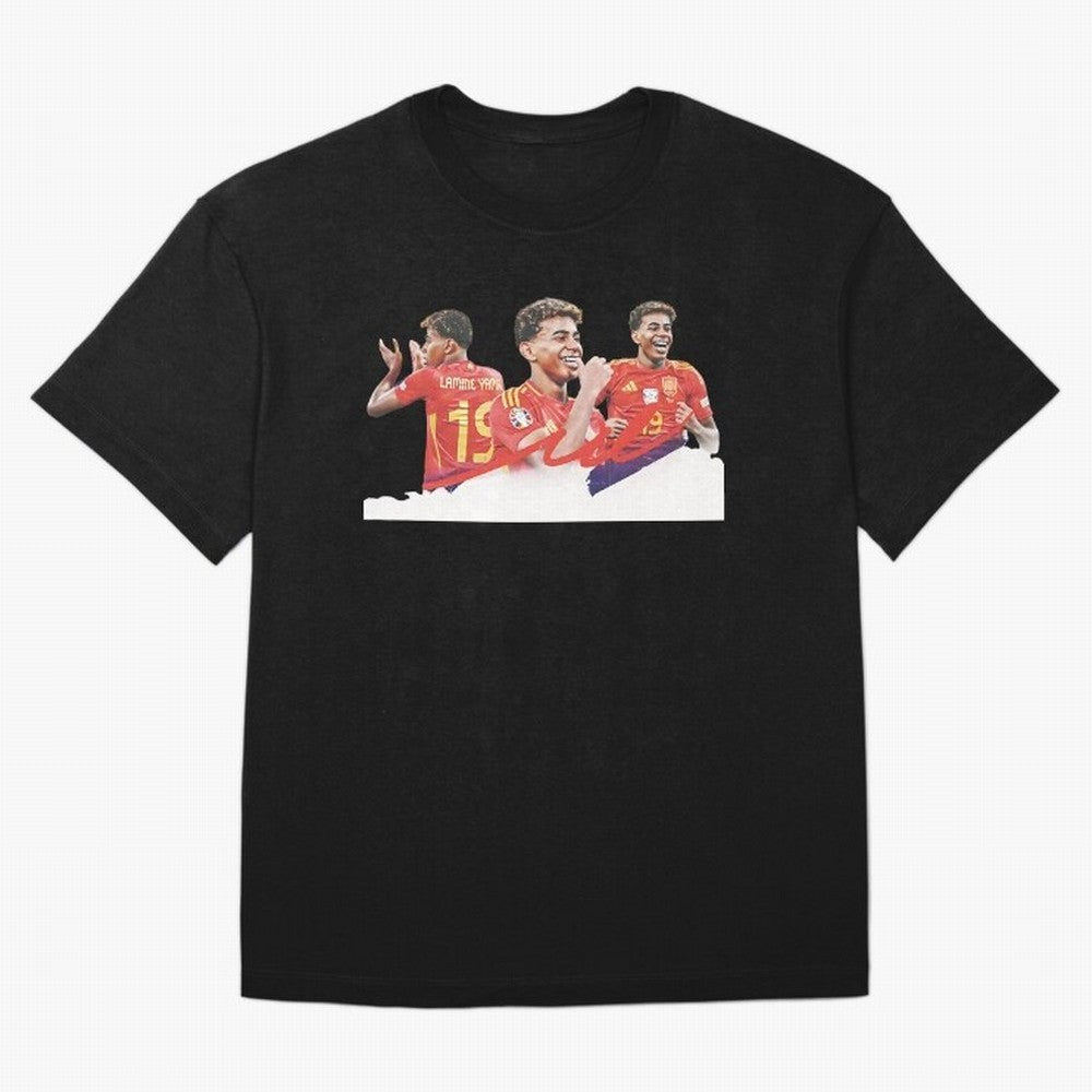Lamine Yamal Classic T-Shirt Celebrate Football Dreams Across Global Football Passion for FIFA World Cup 2026, Capturing Mbappe and Neymar, England, Vintage Soccer Flavor, Modern Football Stars, National Flags and Final Night Emotion; Made for