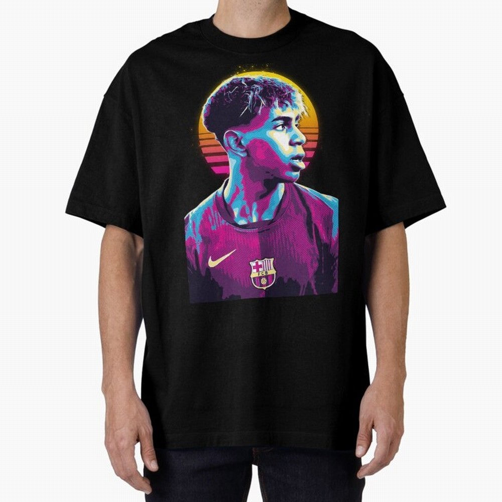 Lamine Yamal youn player the best Oversized T-Shirt Live for the Drama of Match Day Hype around FIFA World Cup 2026 USA Canada Mexico, Neymar, Haaland and Cristiano Ronaldo, Germany, Football History, Final Match Energy, Crowd Noise and Once in a