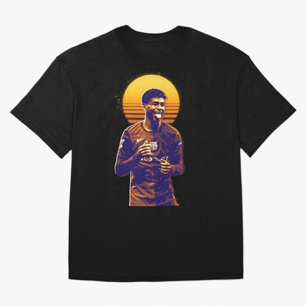 Yamal Lamine fcb club Oversized T-Shirt Remember Iconic Moments from FIFA World Cup 2026 Group Stage Spirit, Filled with Argentina, Messi and Cristiano Ronaldo, Stadium Chants, National Pride, Trophy Dreams and Unforgettable Football Memories; Made