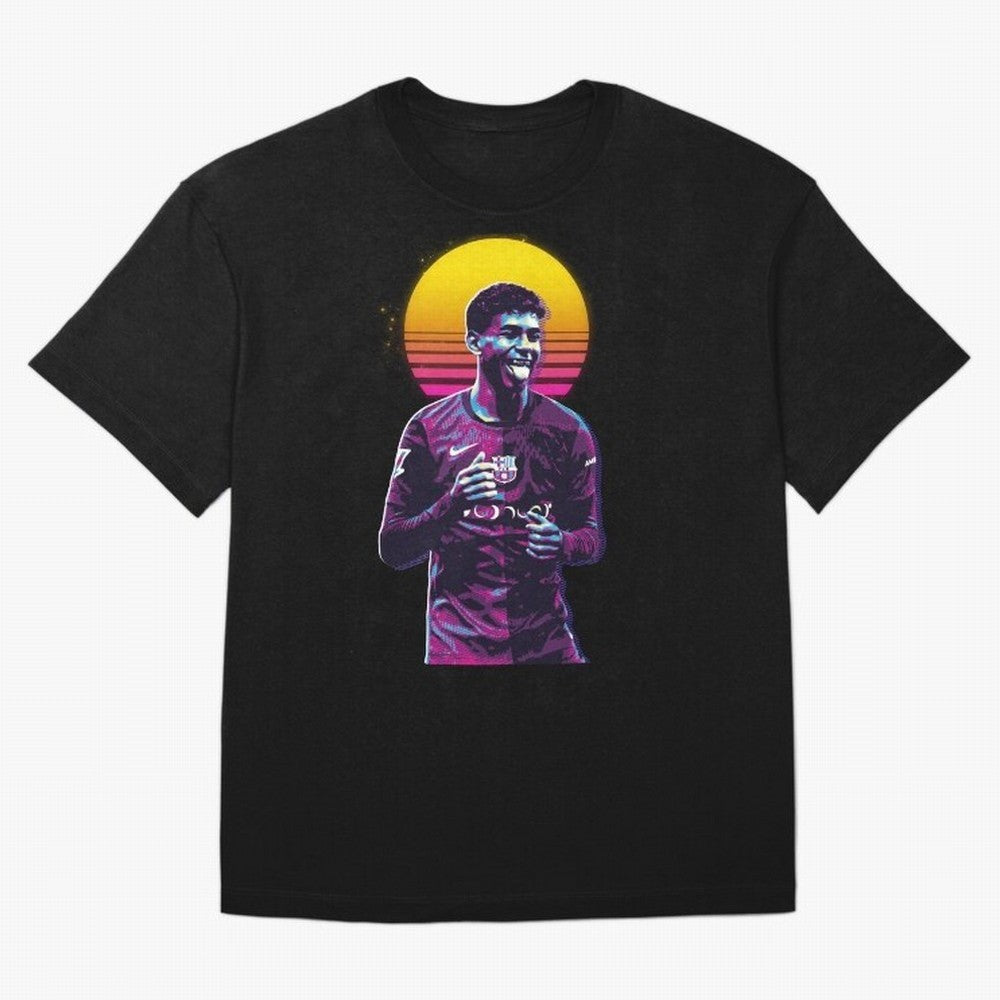 lamine yamal selebration Classic T-Shirt Bring Stadium Energy to the FIFA World Cup 2026 Group Stage Journey through Messi, CR7 and Mbappe Highlights, Germany Pride, Champion Mindset, Group Stage Buzz, Knockout Tension and Passionate Fan Culture;