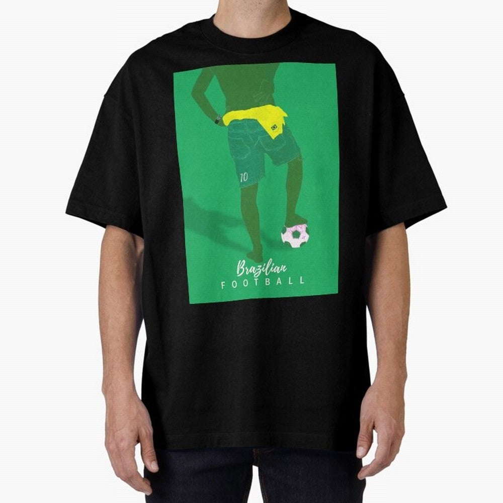 Brazilian Football Tribute Classic T-Shirt Celebrate Football Dreams Across Match Day Hype around FIFA World Cup 2026 USA Canada Mexico, Mbappe and Neymar, France, Fan Favorite Moments, National Team Passion, Big Match Drama and Soccer History;